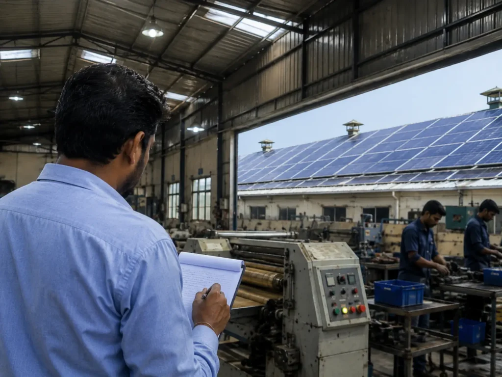 Factory Notes Under Solar Panels (1)