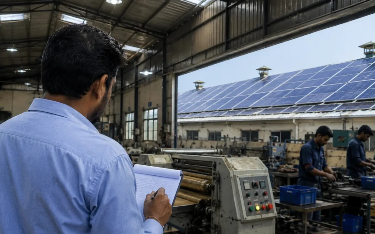 Factory Notes Under Solar Panels (1)