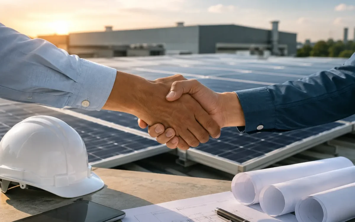 commercial-solar-contract-discussion